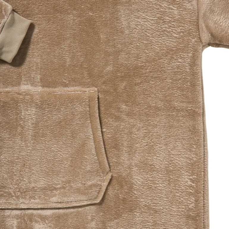 Oversized hoodie - beige - one size