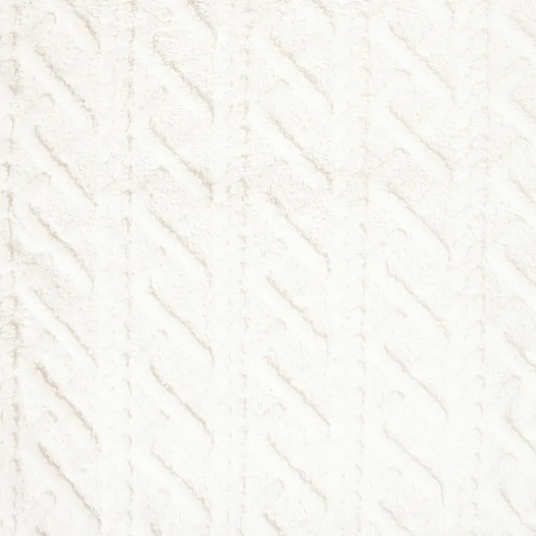 Oversized hoodie jacquard - offwhite - one size