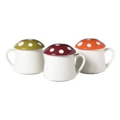 Paddenstoel mok - oranje - 350 ml