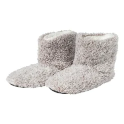 Pantoffels gemeleerd - lichtgrijs - maat 39-40