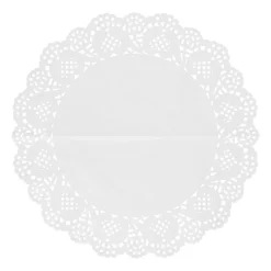 Papieren taartranden - ø26 cm - set van 6
