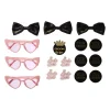 Party bril bride to be - roze - set van 3