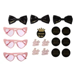 Party bril bride to be - roze - set van 3