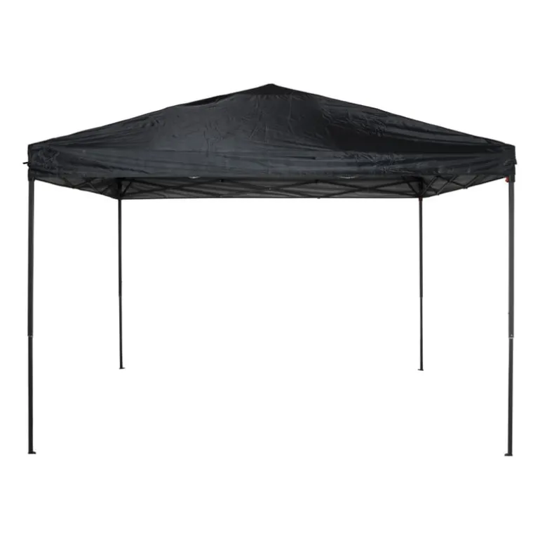 Partytent easy-up - zwart - 3 x 3 meter
