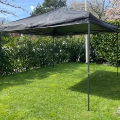 Partytent easy-up - zwart - 3 x 3 meter