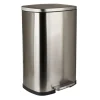 Pedaalemmer - zilver - 50 liter