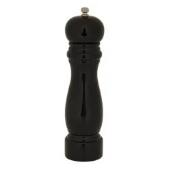 Pepermolen klassiek - zwart - 22 cm