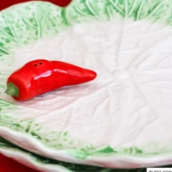 Peper- of zoutvaatje peper - rood - 4x4x4 cm