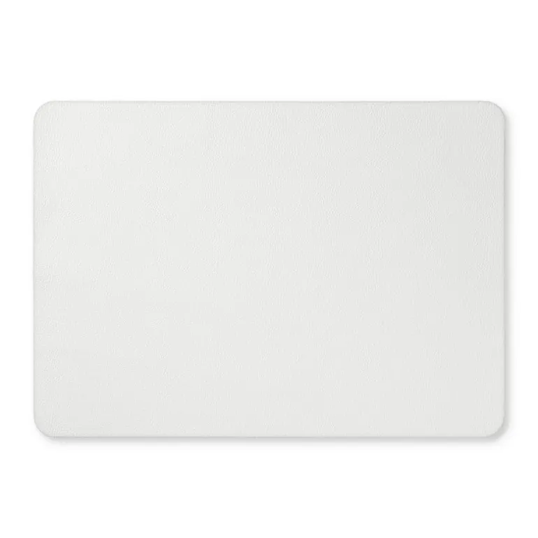 Placemat PU leer - crème - 33x46 cm