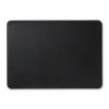 Placemat PU leer - zwart - 33x46 cm