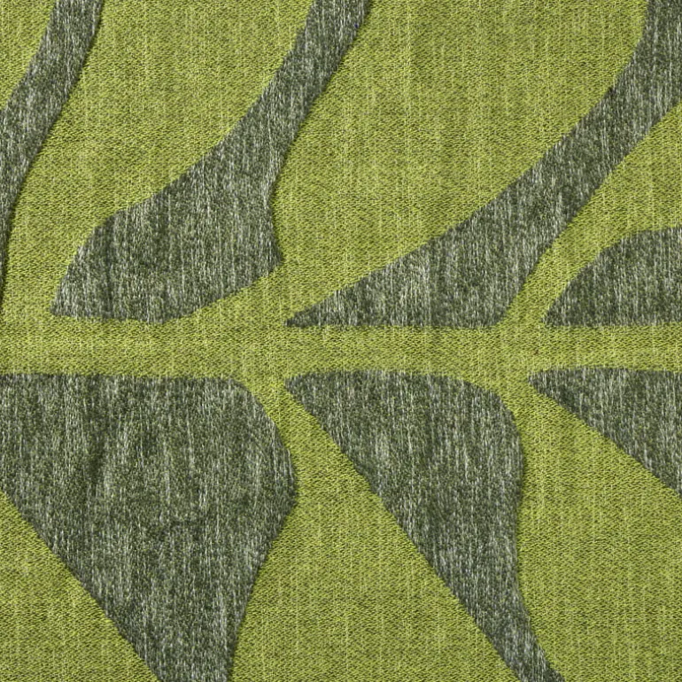 Plaid blad - groen - 130x170 cm