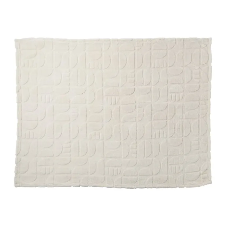 Plaid japandi - beige - 130x160 cm