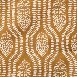 Plaid quilted wave - bruin - 130x170 cm
