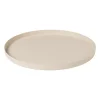 Plateau metaal rond - diverse kleuren - ø25x1.5 cm