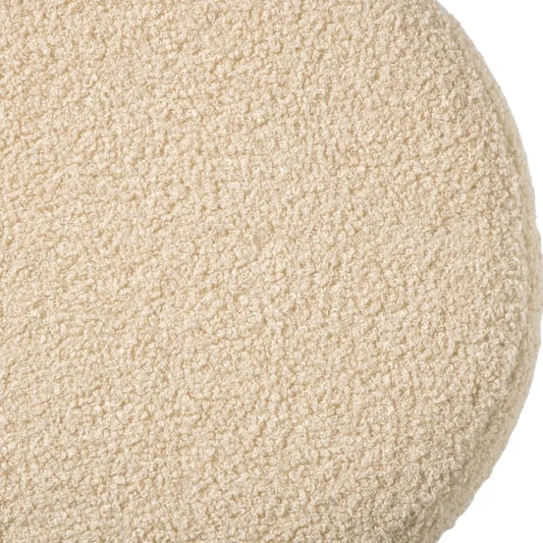 Poef bubbles - beige - ø38x42 cm