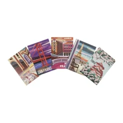 Poster Nice - multikleur - 21x30 cm