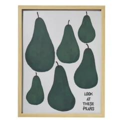 Poster peer - multikleur - 28x36 cm