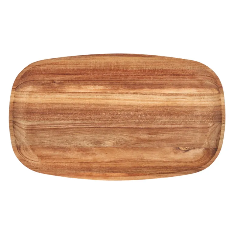 Presenteerblad Acacia - 34x19,7 cm