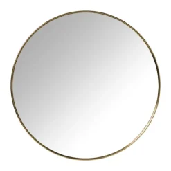 Ronde spiegel - ø50 cm - goudkleurig
