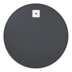 Ronde spiegel met witte lijst - ø70 cm