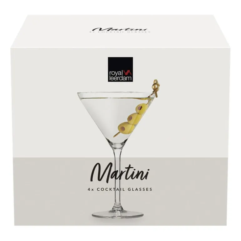 Royal Leerdam Martini glazen - 260 ml - set van 4