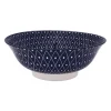 Schaal blue print - diamonds - ⌀21 cm