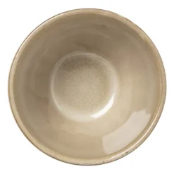 Schaal facet - beige - ⌀9x5.7 cm