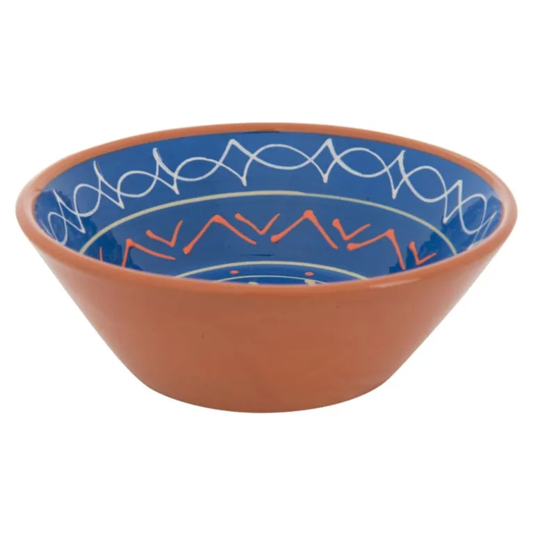Schaal Fiesta - blauw - 15 cm