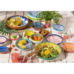 Schaal Fiesta - 11 cm - geel