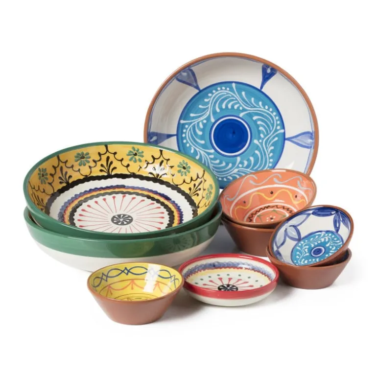 Schaal Fiesta - oranje - 15 cm