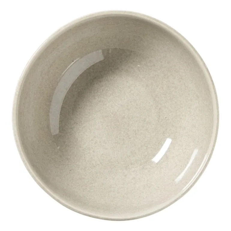 Schaal fuji - beige - ø17x6 cm