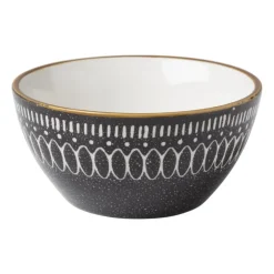 Schaal klein Yara - zwart - ⌀12 cm