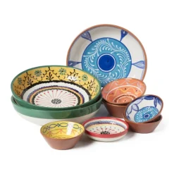 Schaal Lagoon - 11 cm - blauw