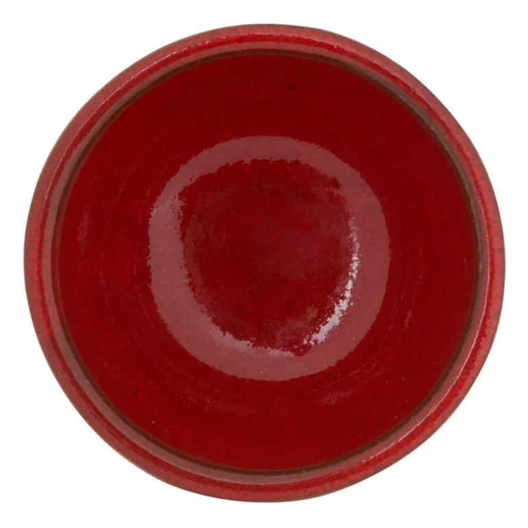 Schaal Selena - rood - 8 cm