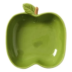 Schaaltje appel groot - groen - 4.2x12.3x13 cm