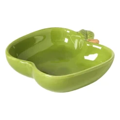 Schaaltje appel klein - groen - 3.3x9.8x10 cm