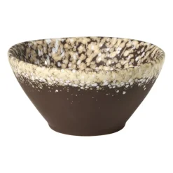 Schaaltje groot olivo - bruin - ø15.5x7.5 cm