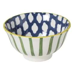 Schaaltje klein Bowie - groen/blauw - ø9x4.6 cm