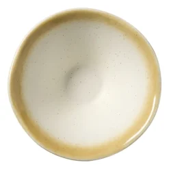 Schaaltje klein olivo - wit - ø11.5x5.8 cm
