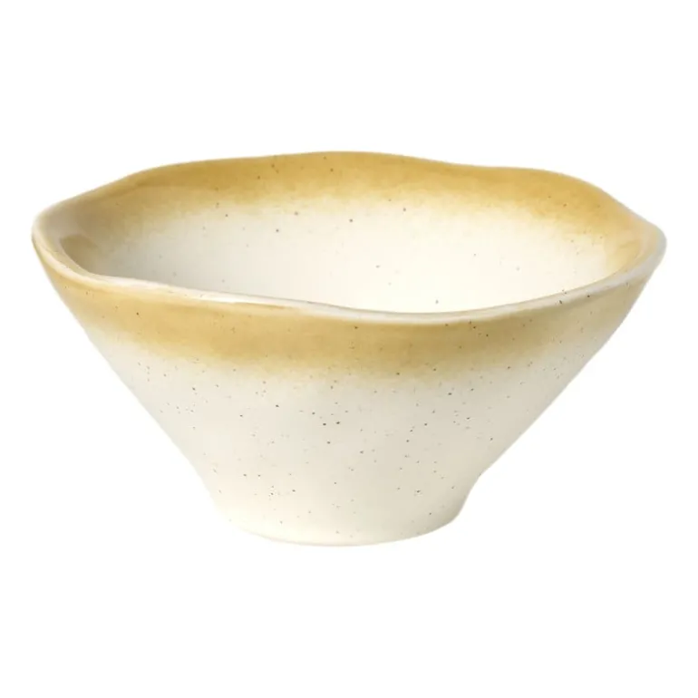 Schaaltje klein olivo - wit - ø11.5x5.8 cm