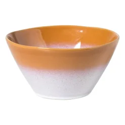 Schaaltje roots middel - oranje - ø15.7x8.2 cm