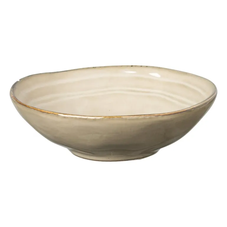 Schaal Toscane - beige - 11 cm