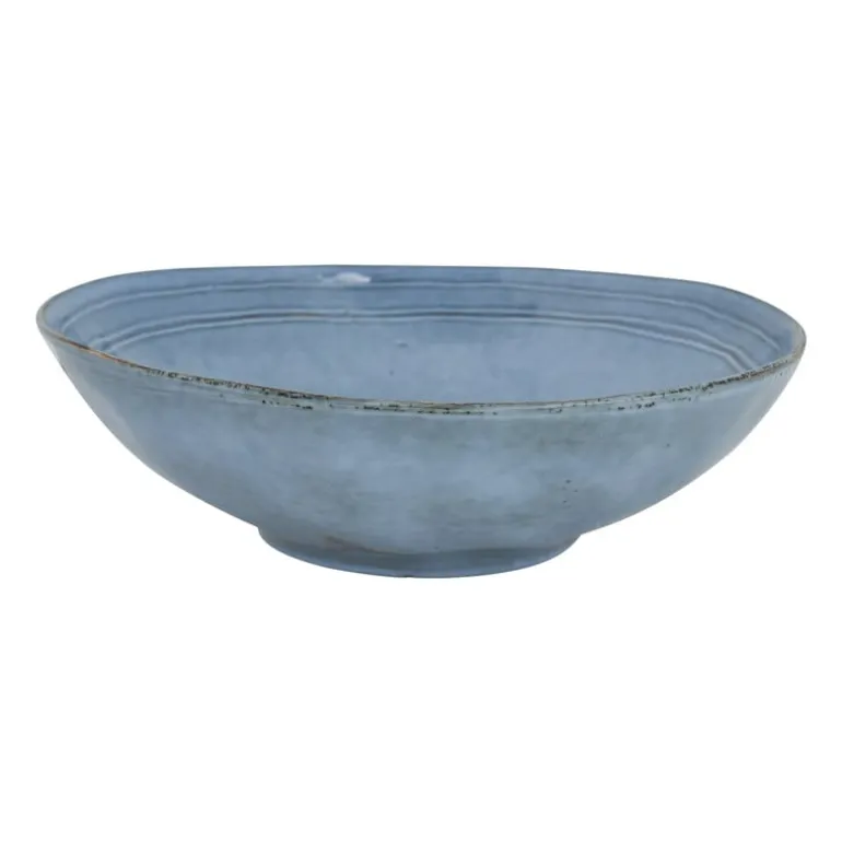 Schaal Toscane - blauw - 30 cm