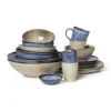 Schaal Toscane - donkerblauw - 24 cm
