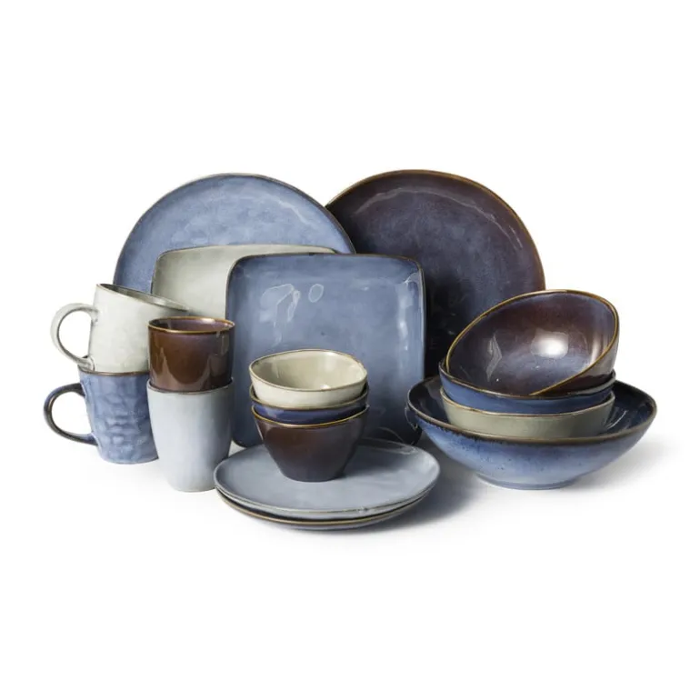 Schaal Toscane - donkerblauw - 11 cm