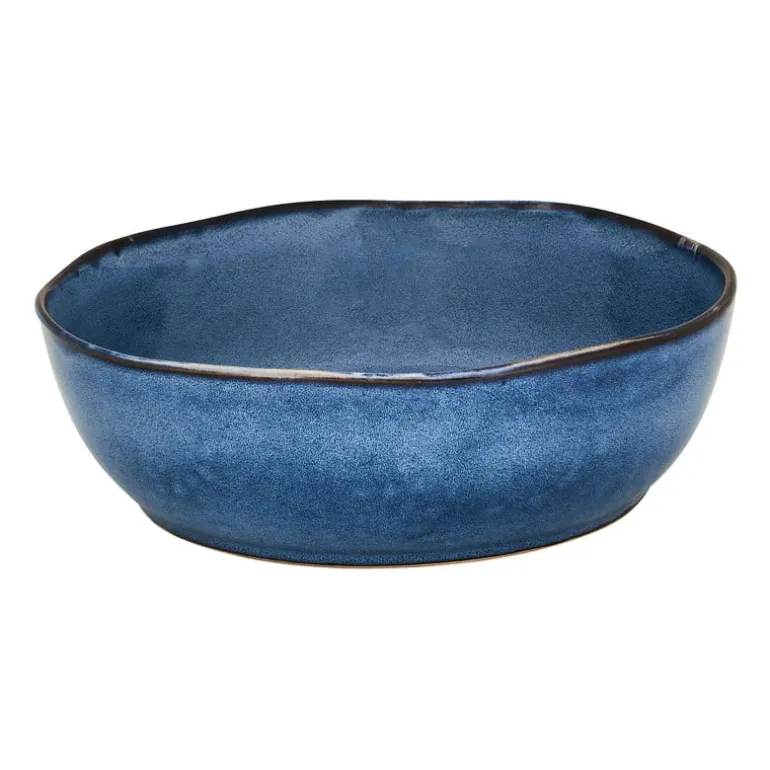 Schaal Toscane - donkerblauw - 22.8 cm