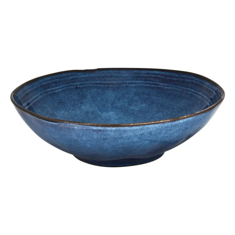 Schaal Toscane - donkerblauw - 30 cm