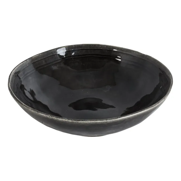 Schaal Toscane - zwart - 30 cm
