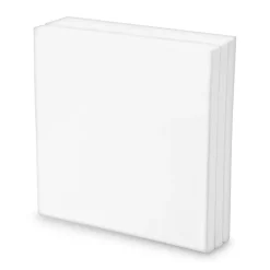Schildersdoek canvas - 20x20 cm - set van 3