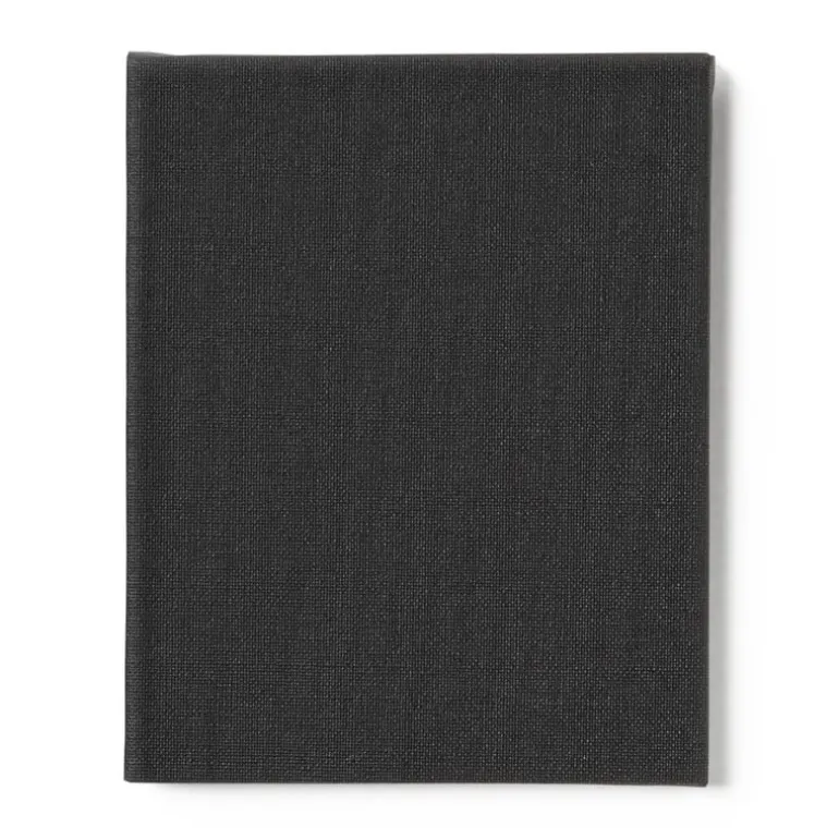 Schildersdoek zwart - 18x24 cm - 280 gr/m2